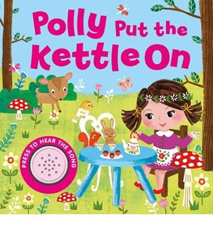 Baby/Kids Sound book Polly put the Kettle On hardback Like New!!! - Children Store Co.