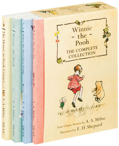 Winnie the Pooh Complete Collection 4 Books Box Set Classic Kids Fiction New!!!! - Children Store Co.