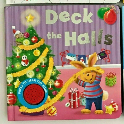 Baby/Kids Sound book Deck the Halls hardback NEW!!! - Children Store Co.