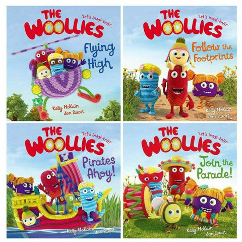Woollies Series 4 Books Collection Paperbacks by Kelly McKain & John Stuart New!!! - Children Store Co.