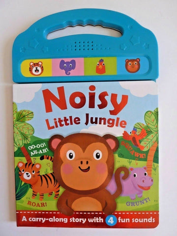 Noisy Little Jungle Sound book Hardback - Children Store Co.