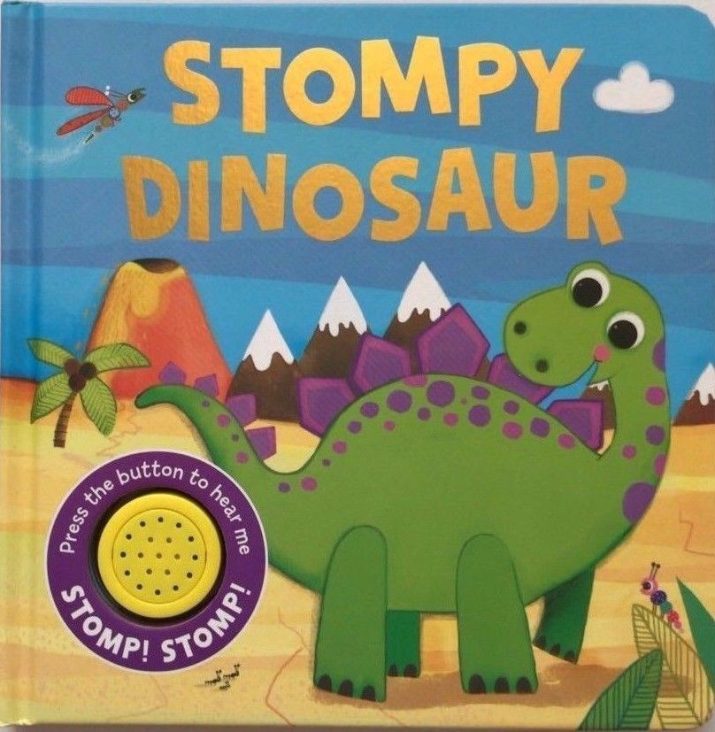 Baby/kids Stompy Dinosaur Sound book NEW!!! - Children Store Co.