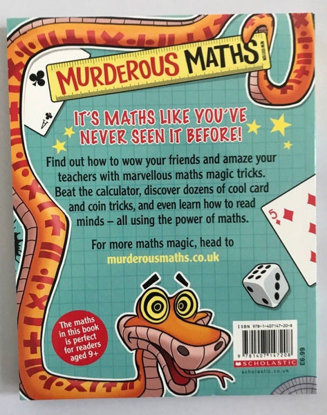 Murderous Maths The Magic of Maths Ages 9+ NEW!!! - Children Store Co.