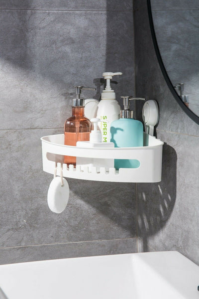 Luxear Shower Caddy Suction Cup Set, Shower Shelf & Soap Dish