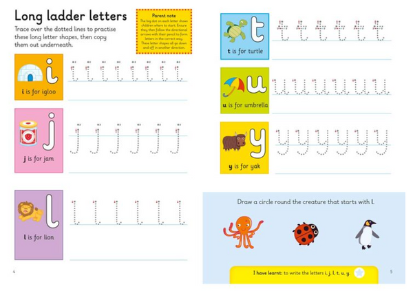 Pre-School/Reception Ladybird Head Start 18 Paper books & Flashcards Set (4+ Years) - Children Store Co.
