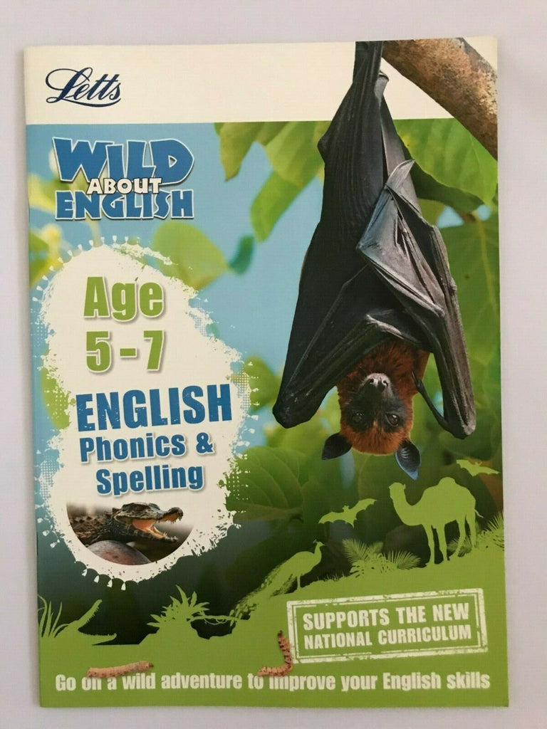 Letts Wild About English Ages 5-7 KS1 NEW!!!! - Children Store Co.