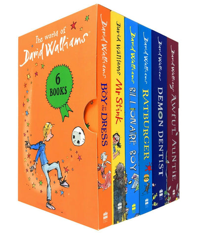 The World of David Walliams: 6 Books Box Set Paperback Ages 7+New!!! - Children Store Co.