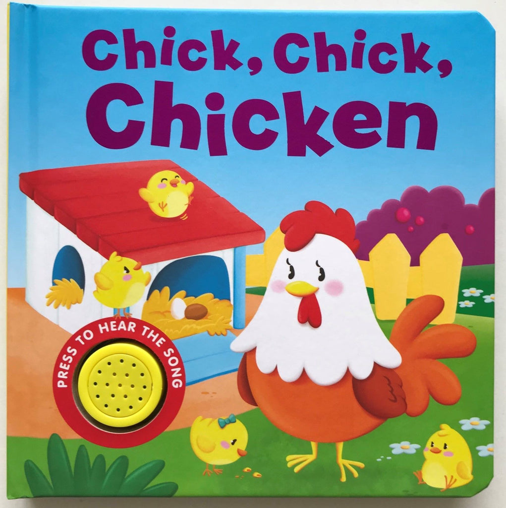 Baby/Kids Sound book Chick Chick Chicken Hardback NEW!!! - Children Store Co.