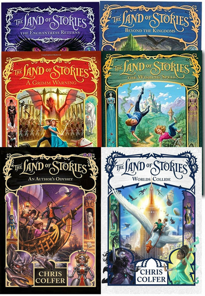Land of Stories Chirs Colfer Collection 6 Books Set Paperback Children Ages 8+ NEW - Children Store Co.