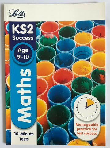 Letts ks2 Maths 10 Minute Tests (ages 9-10) NEW!! - Children Store Co.