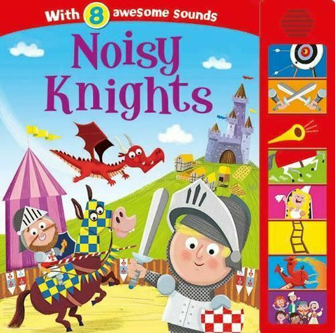 Baby/Kids Noisy Knights Hardback Sound books Ages 1+ New - Children Store Co.