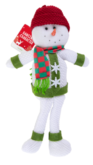 Hanging Snowman Christmas Character Decoration - Children Store Co.